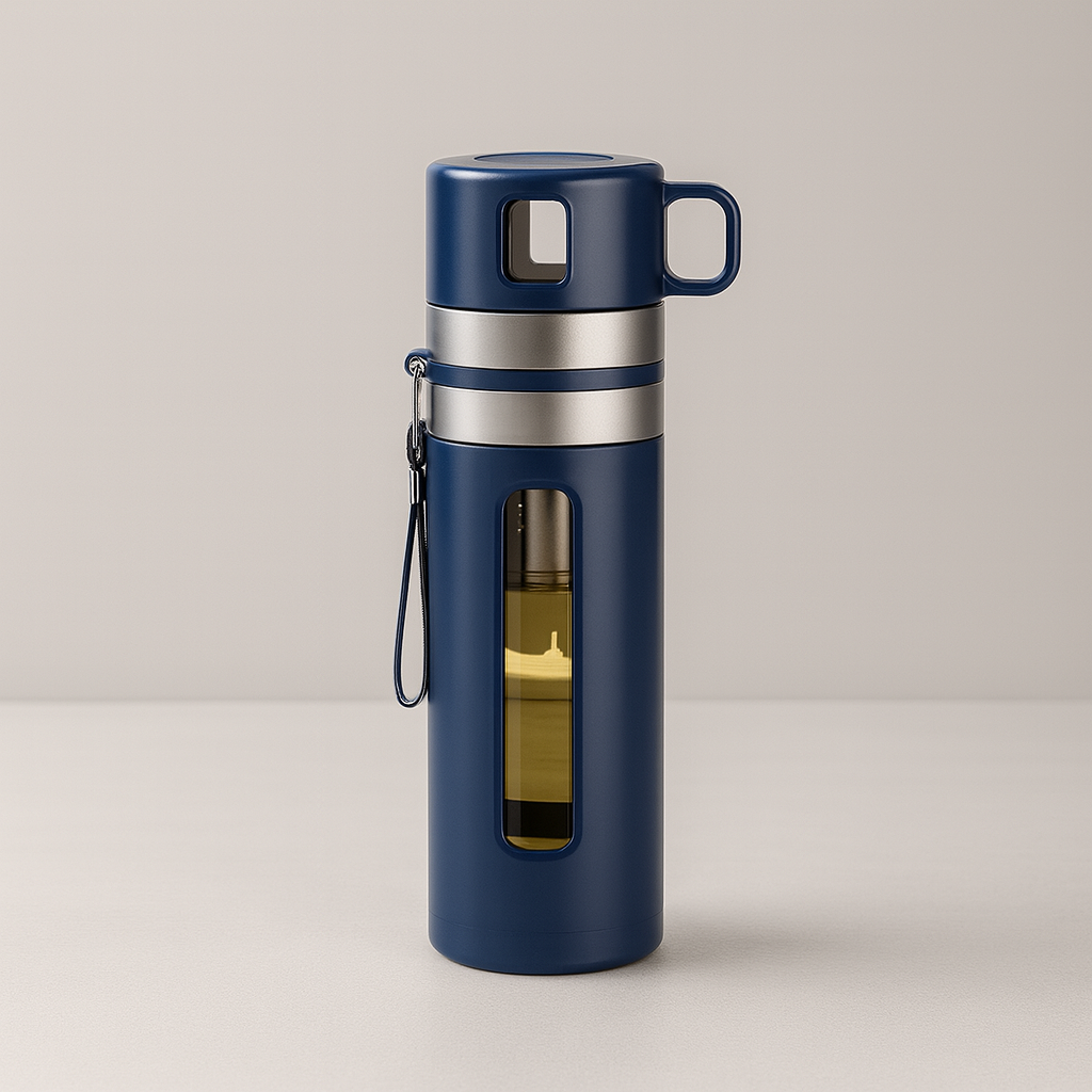 Breweli Infuser – Luxus Teeflasche mit Eingebautem Sieb (520 ml)