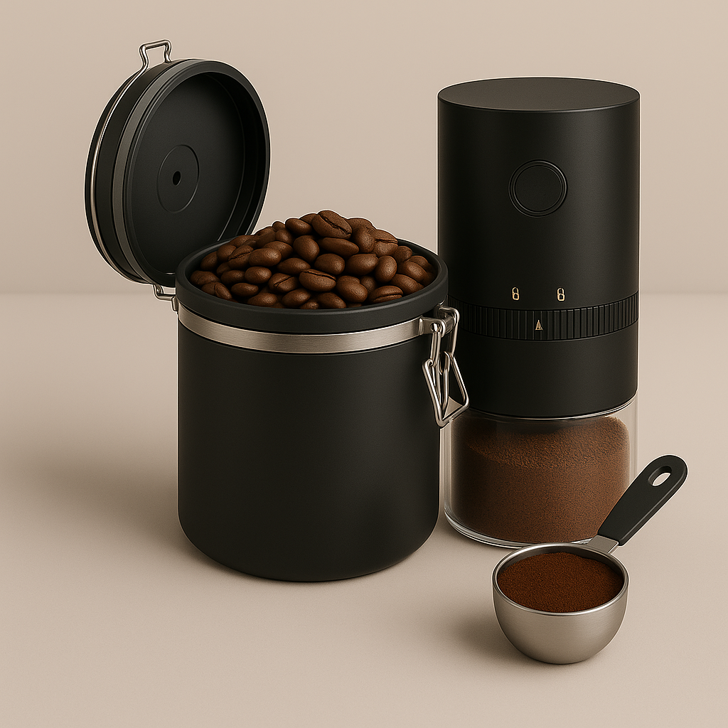 Breweli™ Pulse – Tragbare Elektrische Kaffeemühle