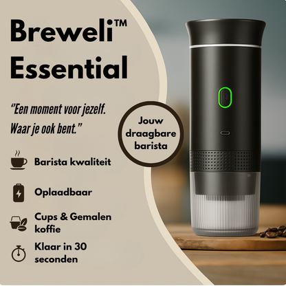 Breweli - tragbare Kaffeemaschine