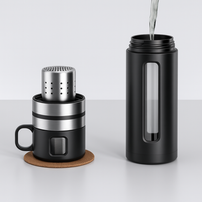 Breweli Infuser – Luxus Teeflasche mit Eingebautem Sieb (520 ml)